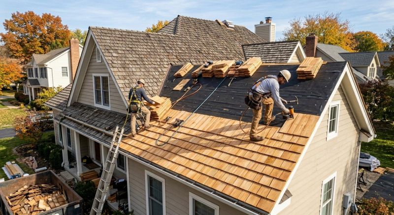Wood Shake Roof Replacement in Wayne County, OH