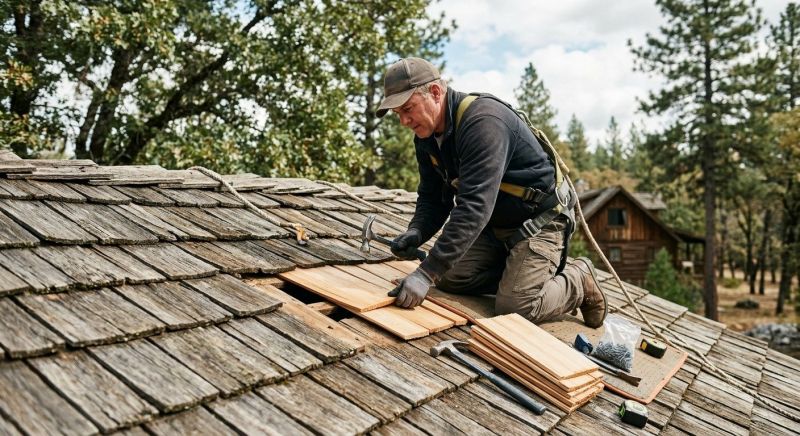 Wood Shingles Repair in Summit County, OH