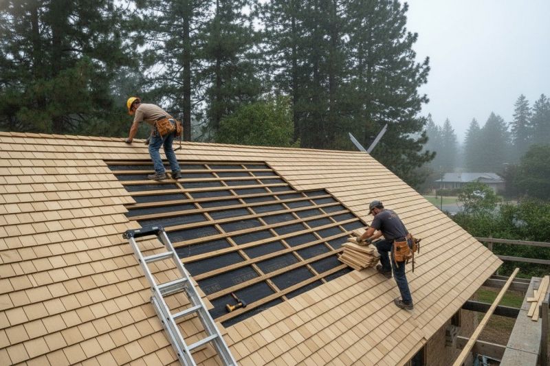 Wood Shingles Repair in Northfield, OH