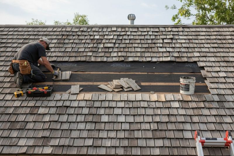 Wood Shingles Repair in Wooster, OH